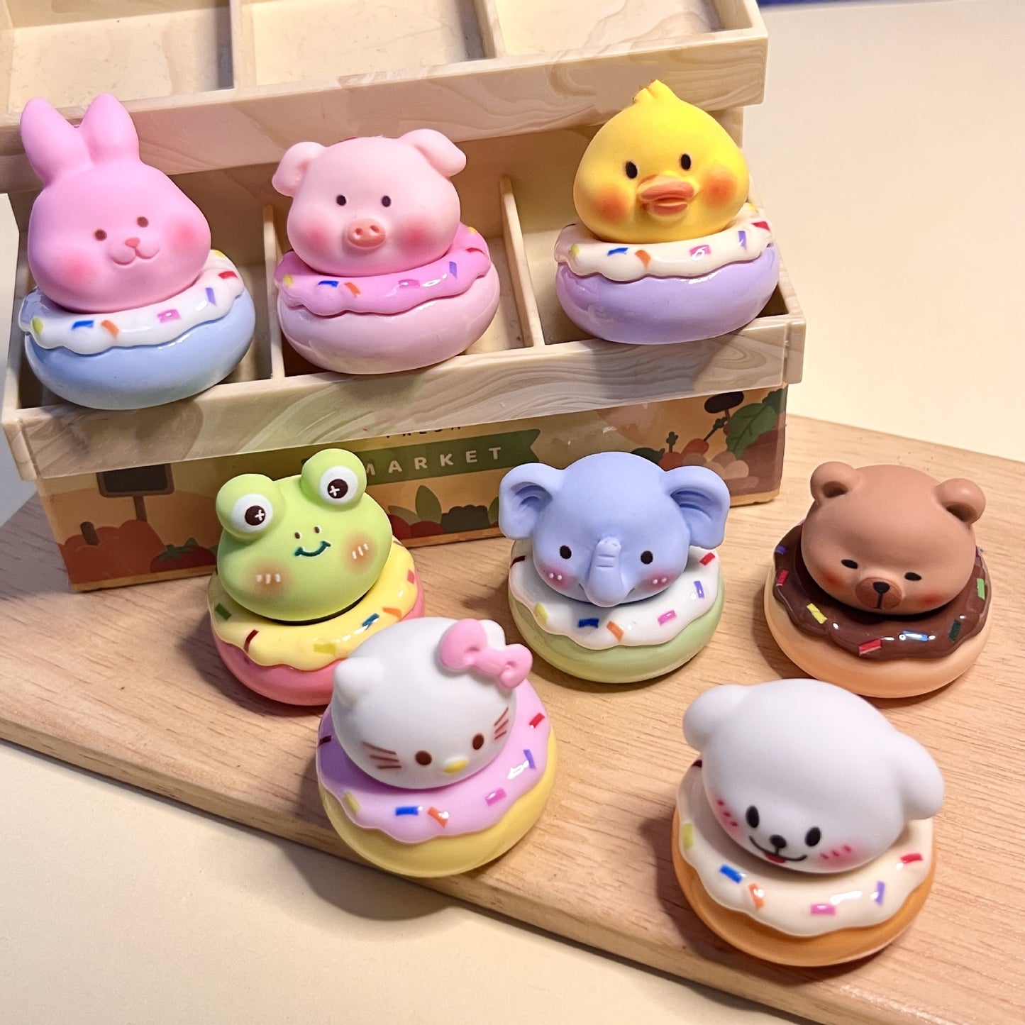 【可愛い】動物 可愛い 置き物 8種類