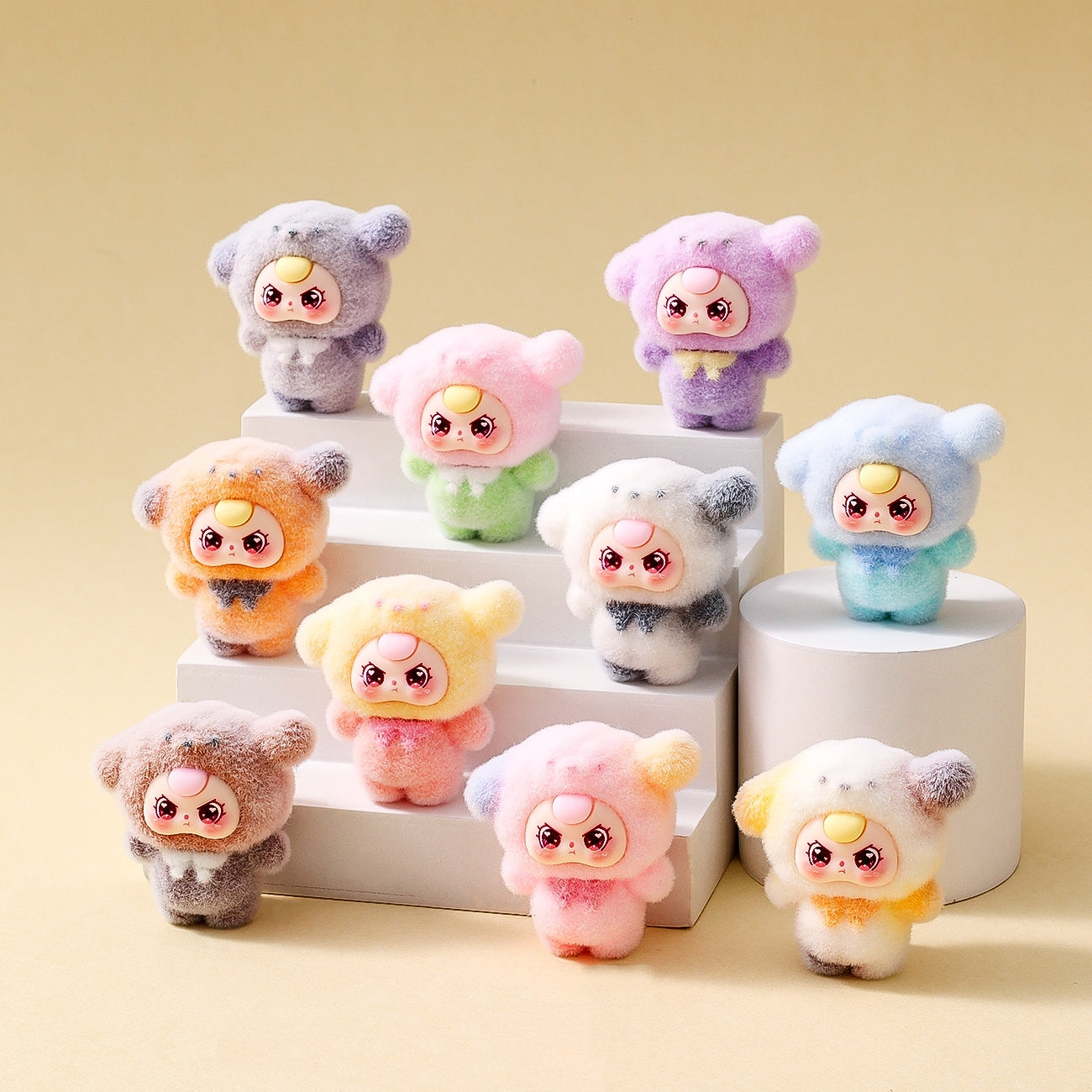 【可愛い】ベビー三歳 置き物