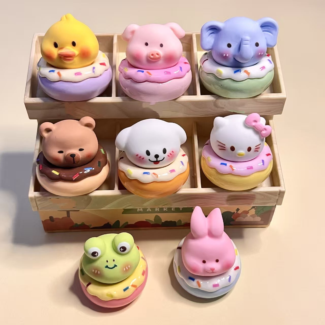 【可愛い】動物 可愛い 置き物 8種類