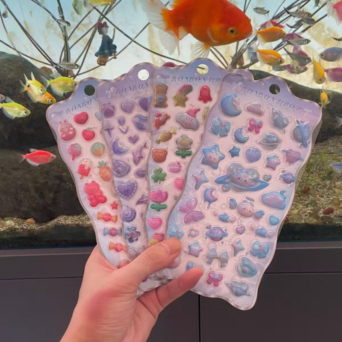 3Dステッカー　動物シリーズ