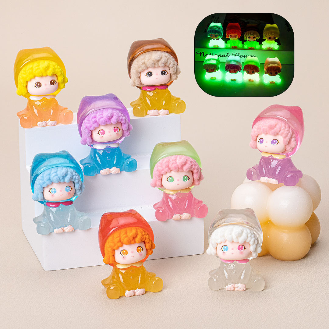 【可愛い】置き物　夜光おしゃぶりdimoちゃん