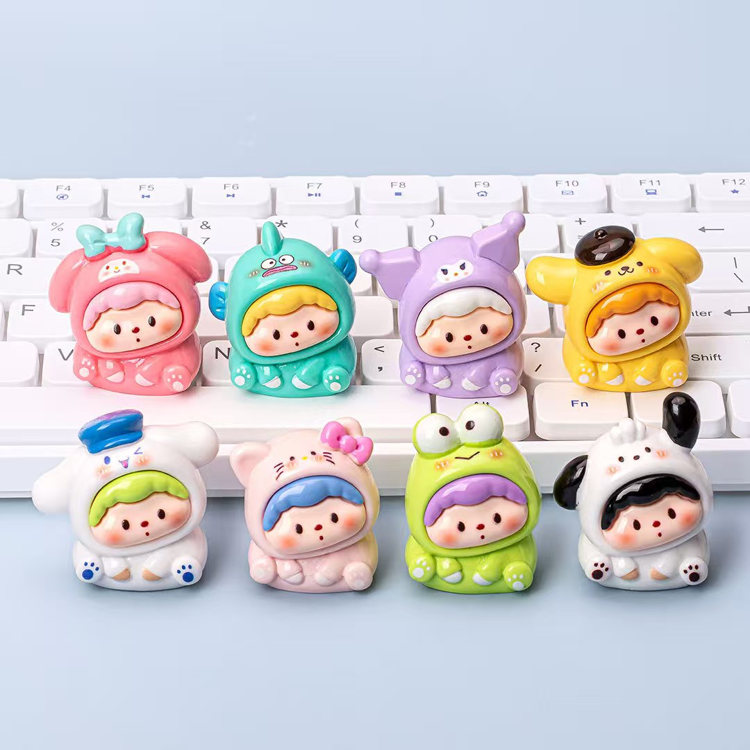 【可愛い】置き物　子供　動物　8種類